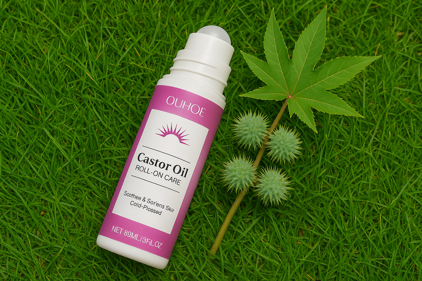 Natural Castor Oil Roll-On
